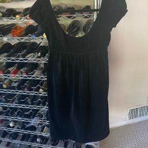 Velvet Babydoll Dress